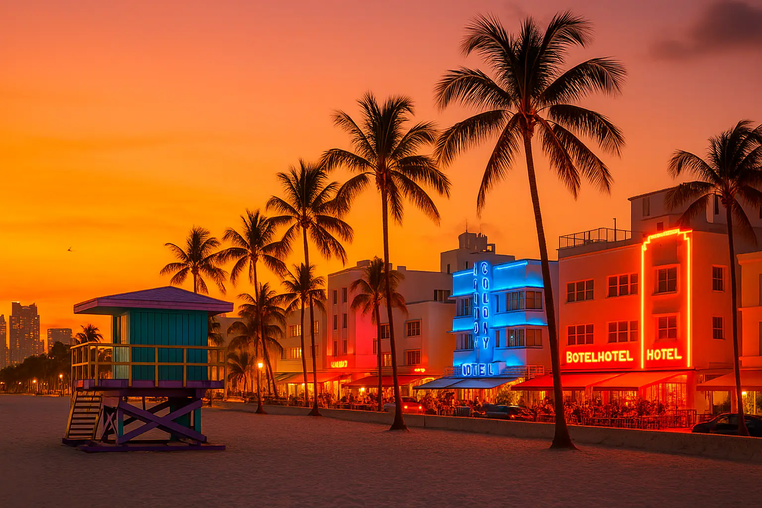 ✈️ Vol pas cher Miami novembre 2025 – Soleil, plages et bons plans dès 358€ A/R depuis Paris - Image 1