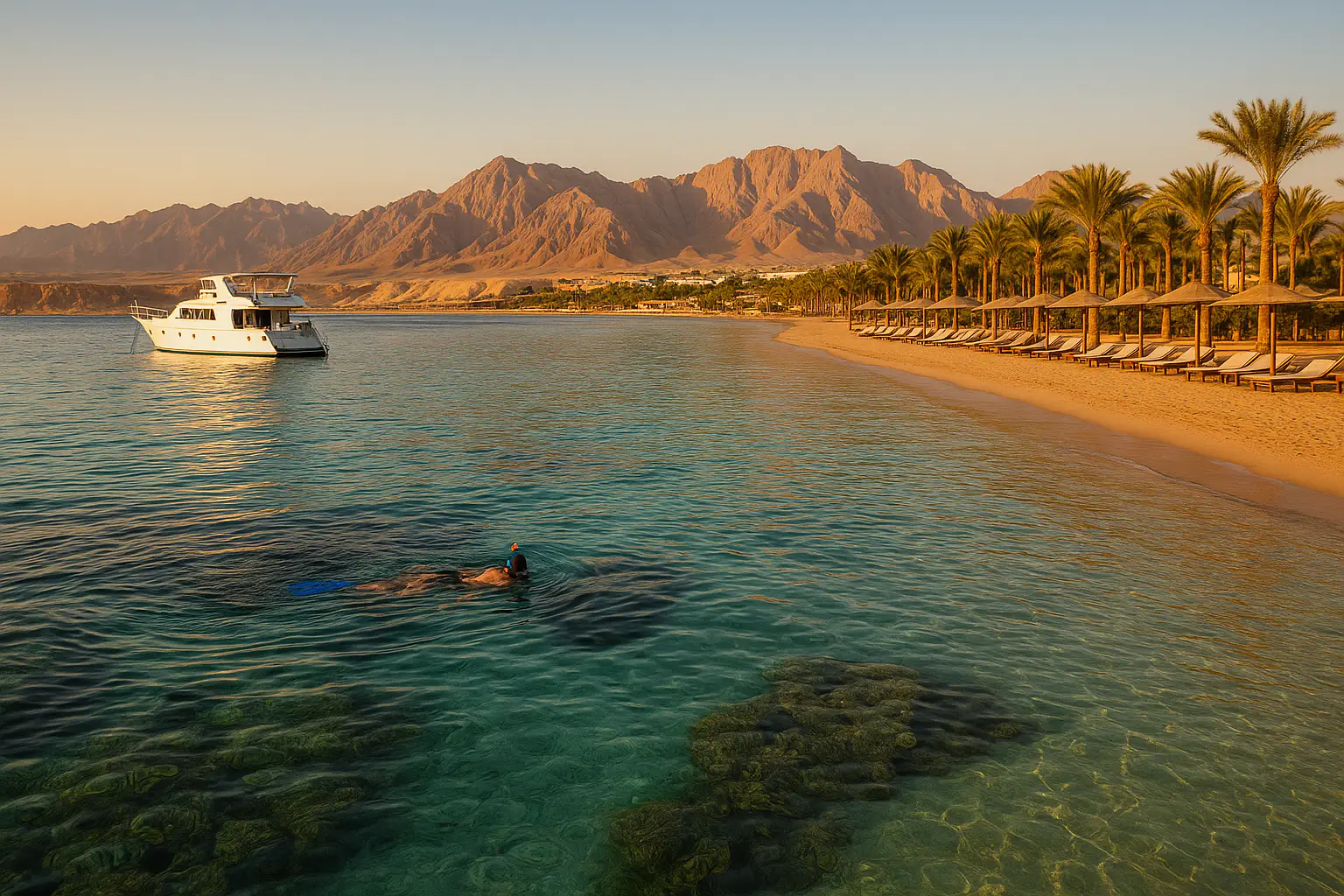 Vol pas cher Charm el-Cheikh en novembre ✈️ dès 135€ A/R – Soleil d’hiver, récifs & all inclusive