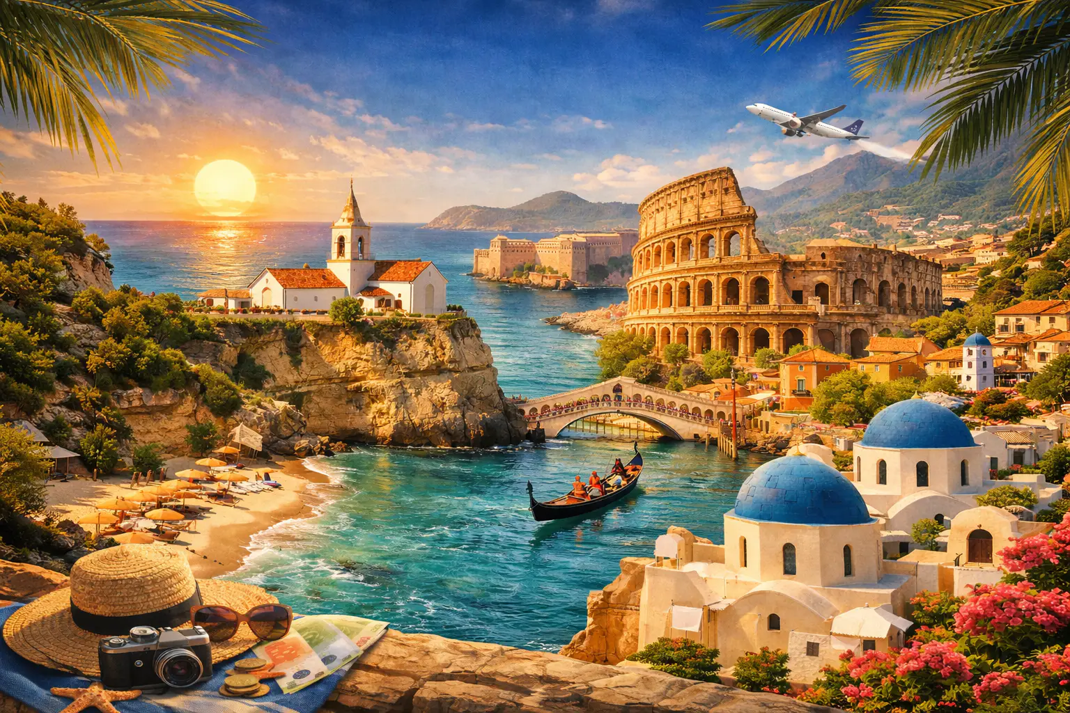 Destinations d’été à petit budget en Europe du Sud : 5 idées soleil (2026) + budgets & conseils