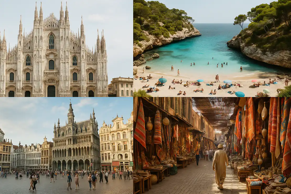 ✈️ Sélection de vols au départ de Marseille à moins de 70€ A/R