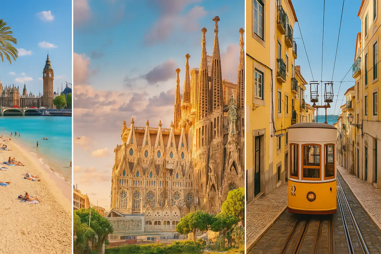 ✈️ Vols pas chers au départ de Lyon : Majorque, Londres, Barcelone, Lisbonne & Kutaisi dès 39€ A/R (févr.–mai 2026)