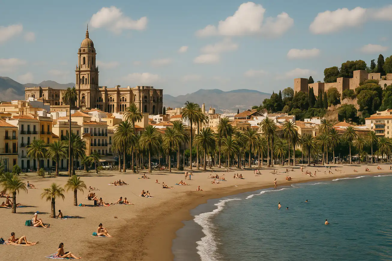 ☀️ Vols pas chers vers Malaga printemps 2026 : Paris, Lyon, Marseille & Nice dès 52€ A/R