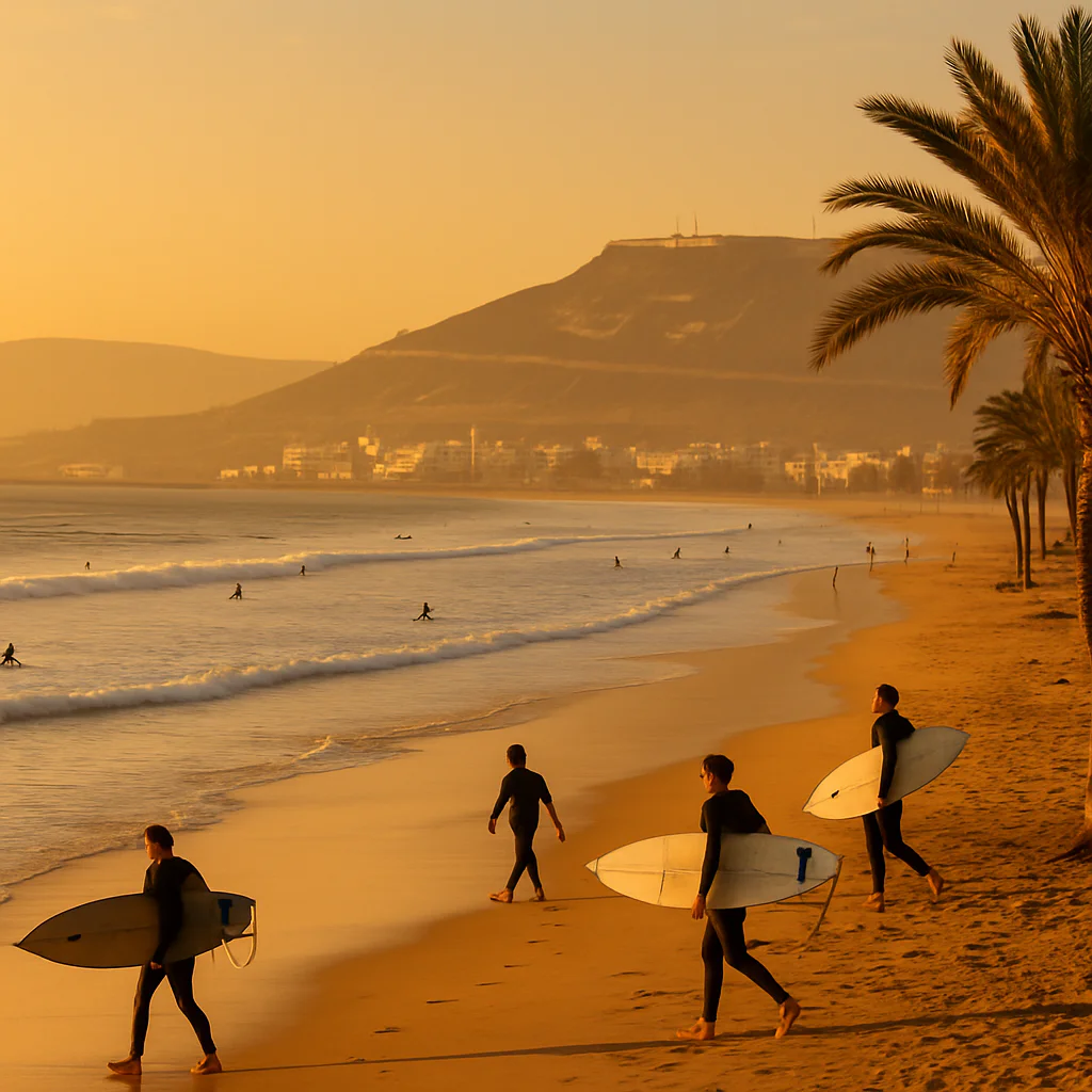 Voyage à Agadir en février 2026 : soleil, surf et détente à petit prix