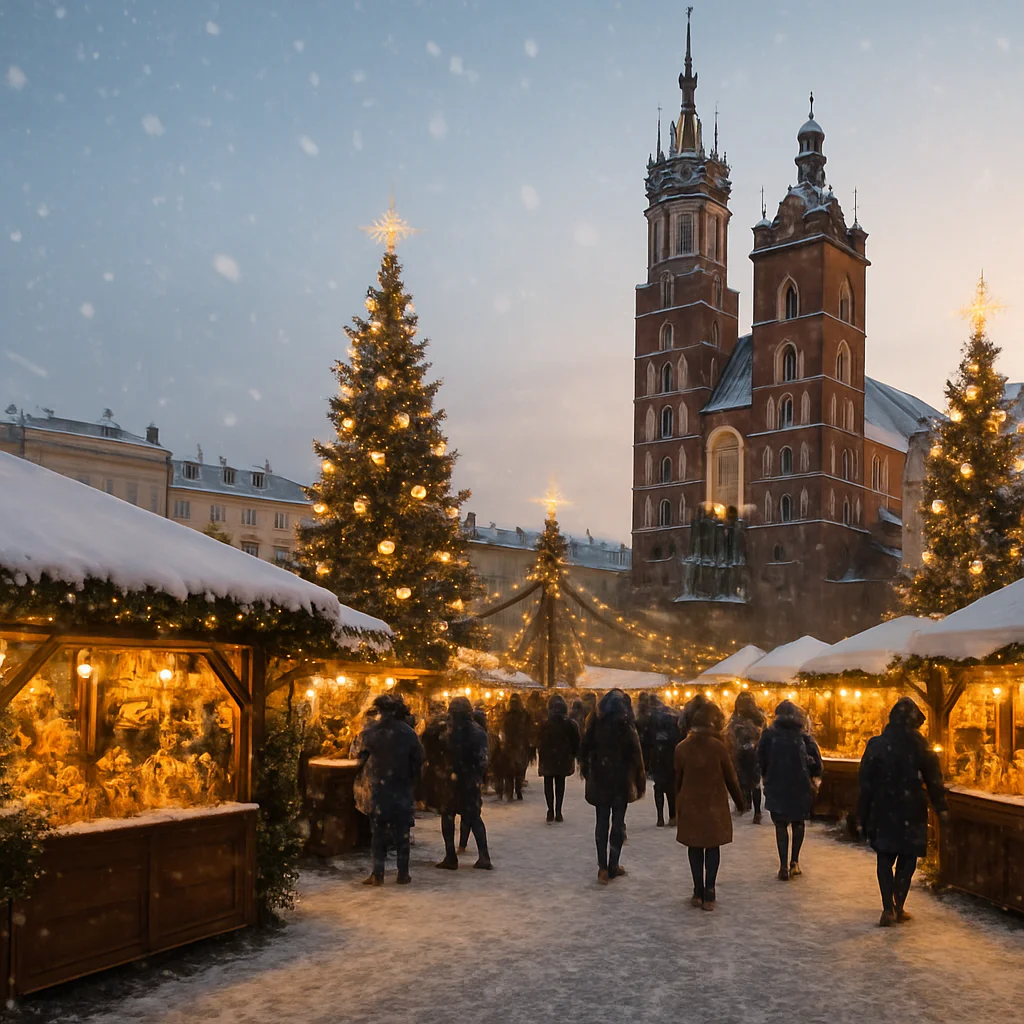 Voyage à Cracovie en décembre 2025 : marchés de Noël, culture et bons plans budget