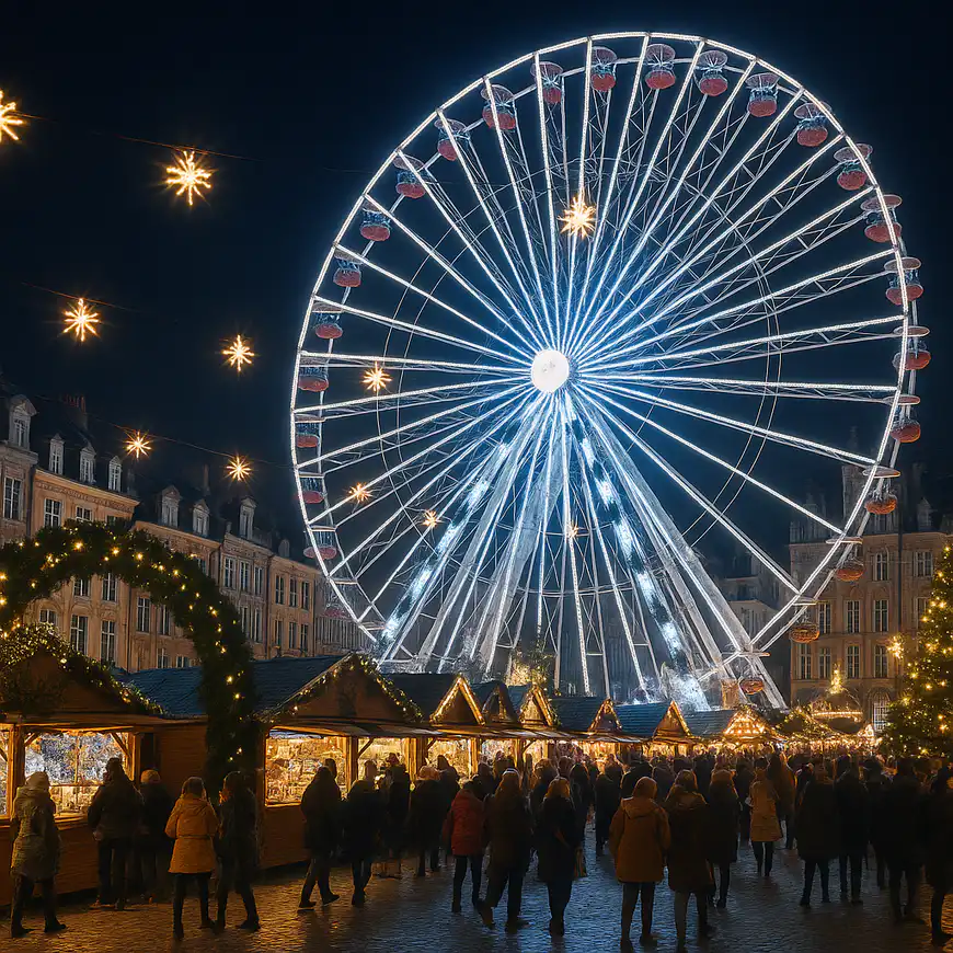 Voyage à Lille en décembre 2025 : marchés de Noël, grande roue et bons plans budget