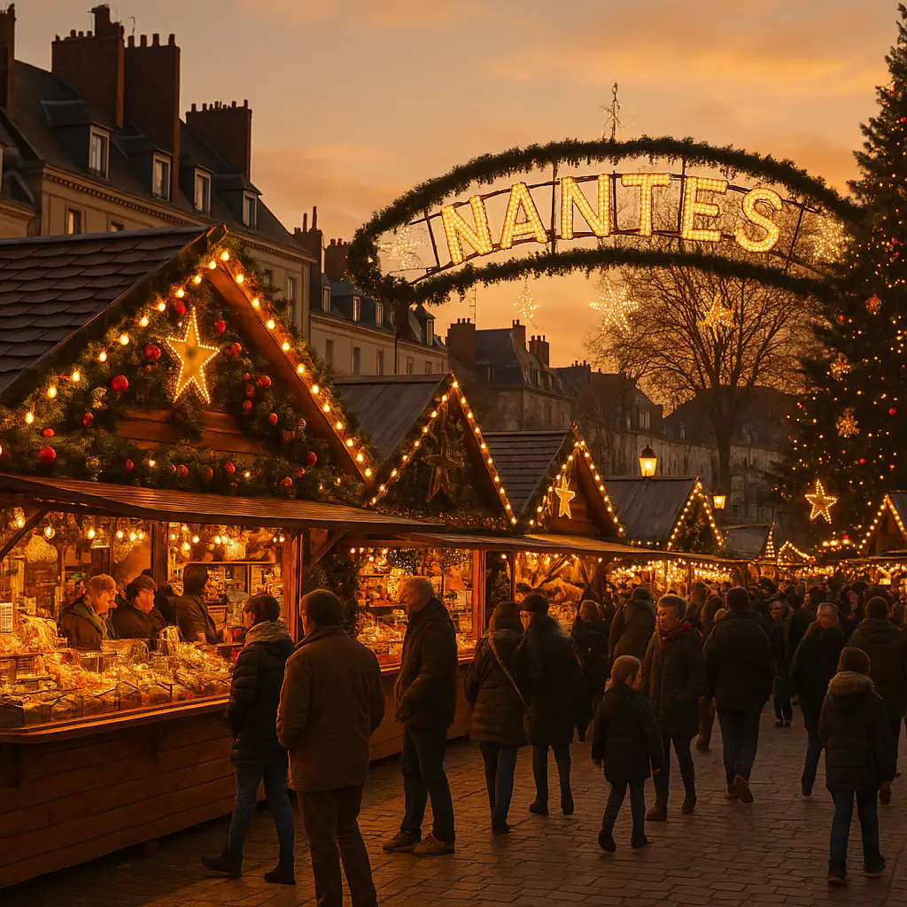 Voyage à Nantes en décembre 2025 : marchés de Noël, ambiance féerique et bons plans budget