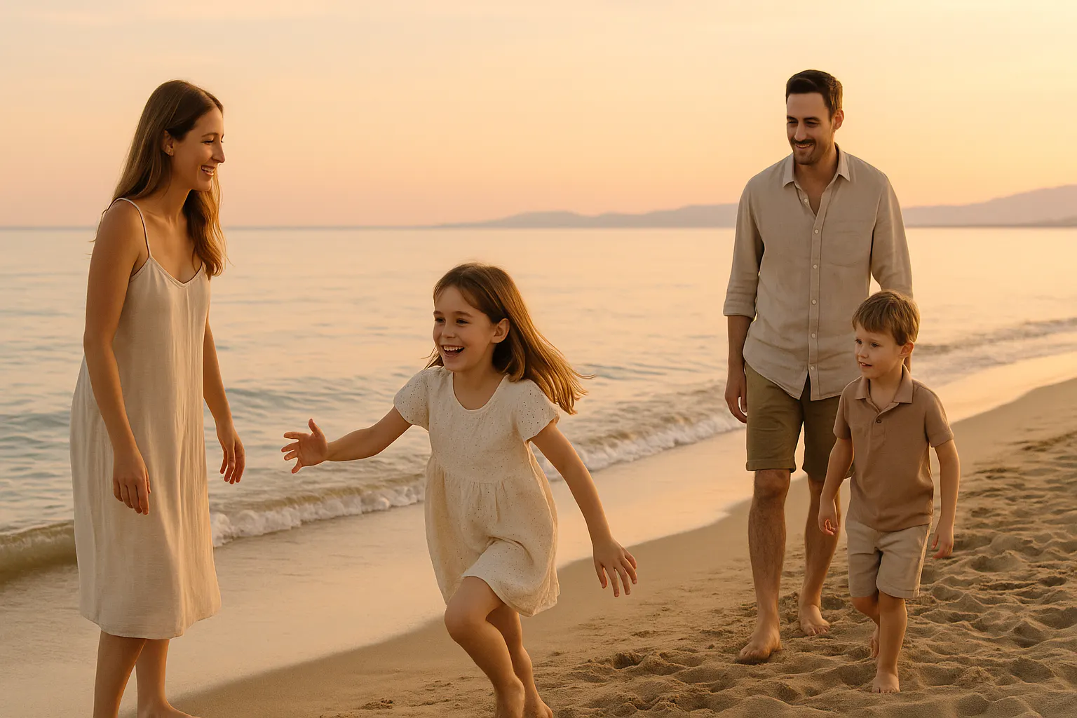 Vacances en famille à la plage pas chères en Europe en mai : 12 destinations kids-friendly + budgets & astuces