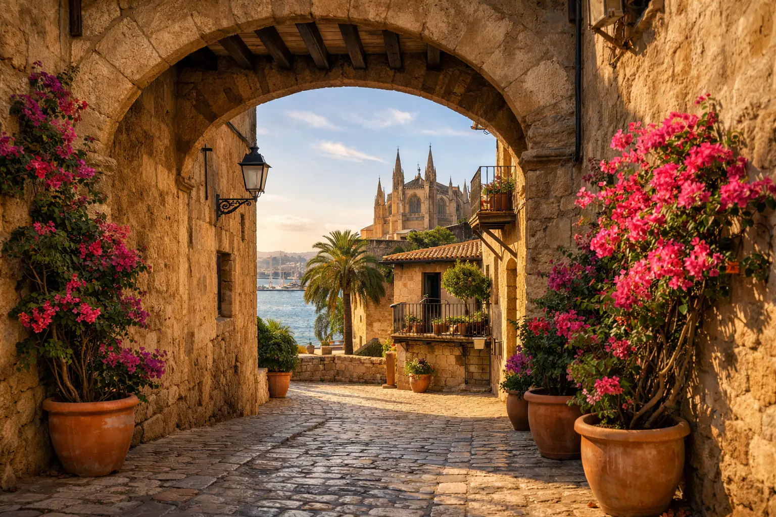 Palma en 3 jours : mer, patios et ruelles (mois de mai)