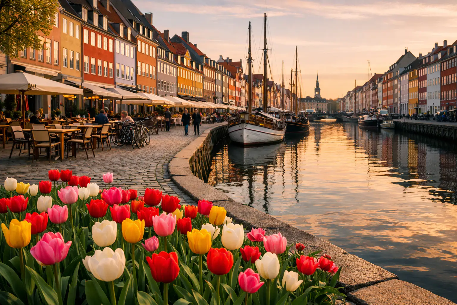 Tulipes, design danois et cafés : Copenhague en 3 jours à pied