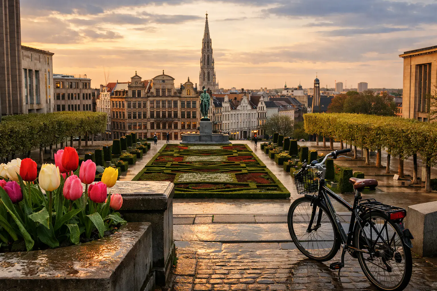 Deux jours à Bruxelles en avril : le plan sans voiture