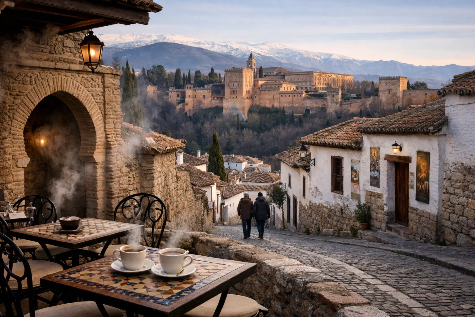 Grenade en 2 jours en hiver : bains arabes, musées, cafés