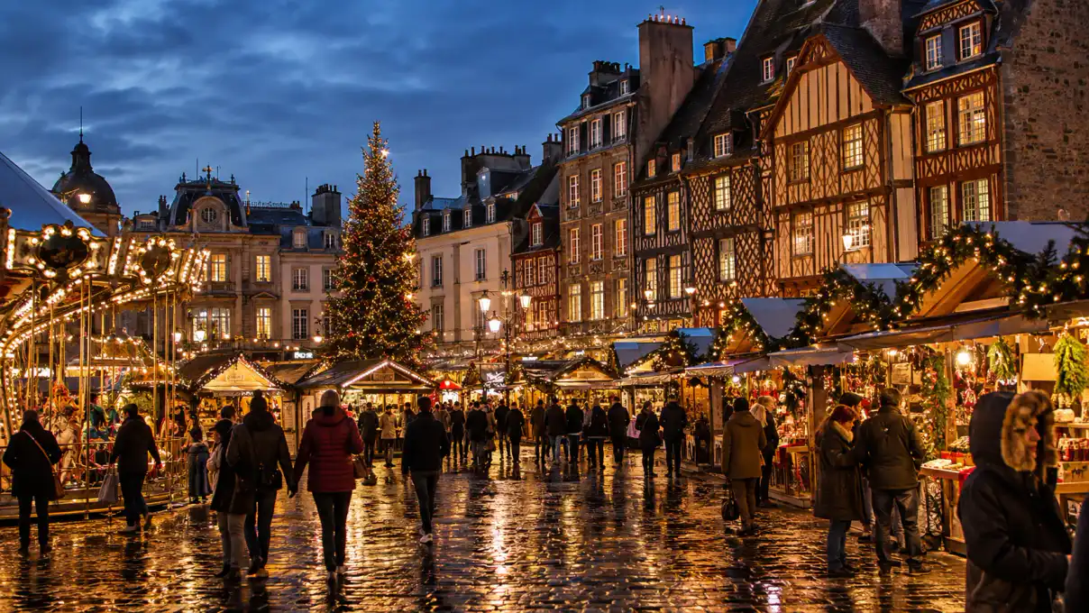 Rennes en décembre : Noël, itinéraire 3 jours, où dormir et budget